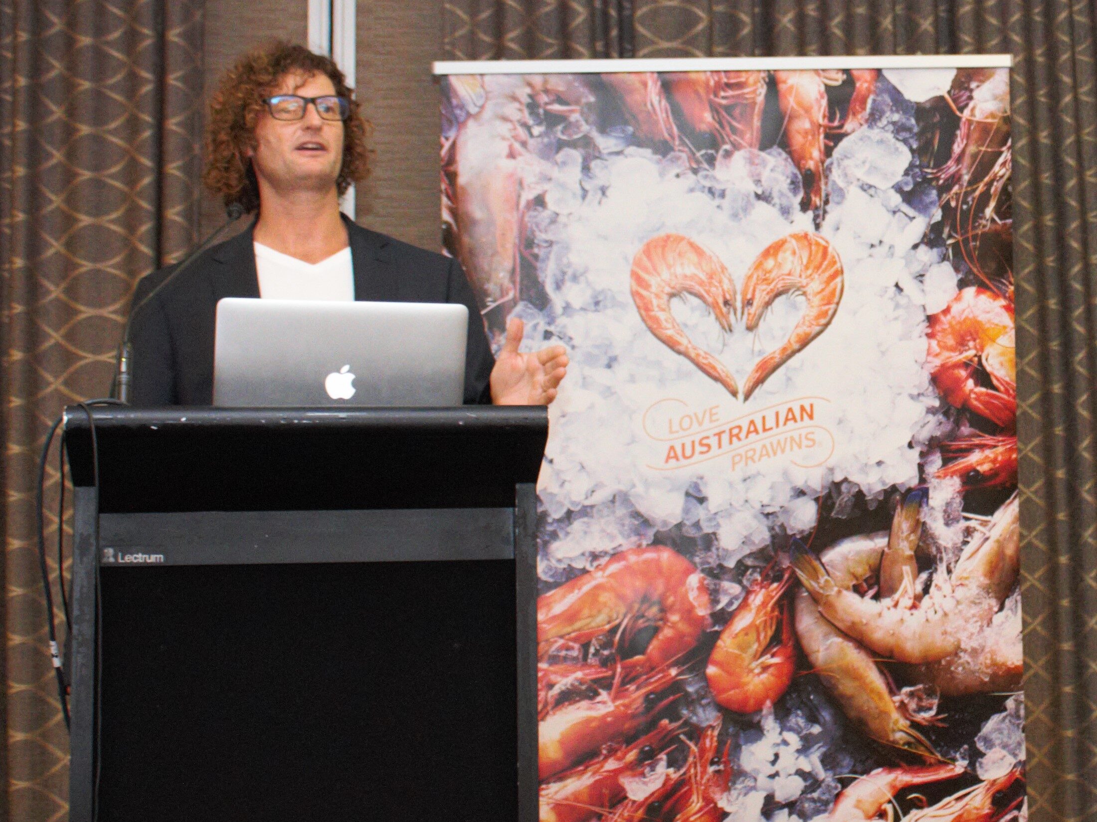 Ben Hale, Love Australian Prawn campaign manager