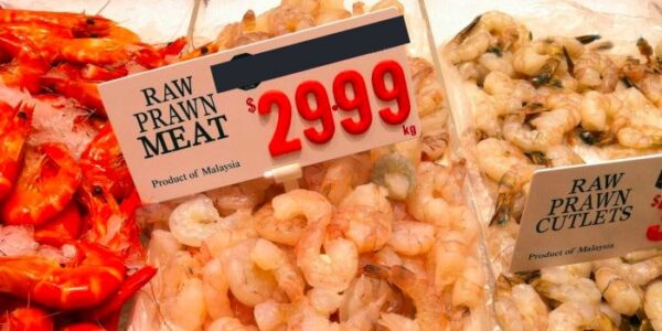 Imported prawns risk